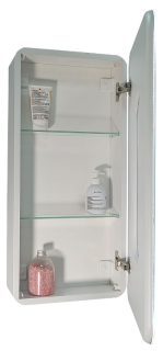 Зеркало-шкаф с подсветкой Continent Elliott МВК057 правый 40см белый