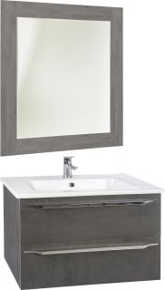 Зеркало Bellezza Луиджи 90см серый 4619215000420