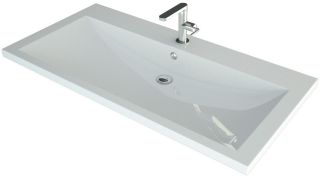 Раковина из искусственного мрамора Art&Max 100см AM-LAV-1000-MR-A