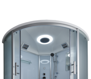 Душевая кабина Timo Standart T-6601SF Silver Fabric 100x100см