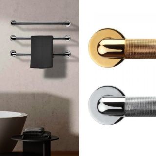 Полотенцесушитель электрический Margaroli Luce 521/3  L = 48 см OLD COPPER 48 см медь