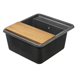 Мойка кухонная Акватон Беллис 57см графит 1A724932BS210