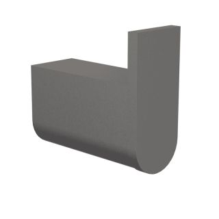 Крючок для ванной комнаты Knotlor RH102GM, оружейная сталь