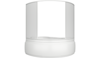 Акриловая ванна Bas Лагуна 170x110 см левая без гидромассажа