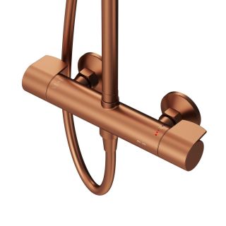 Душевая система AM.PM  X-Joy F0785A444 розовое золото