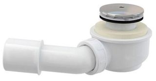 Выпускной комплект для душевого поддона AlcaPlast хромированный пластик A471CR-50