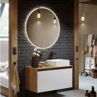 Зеркало с подсветкой Aqwella MOON MOON0208AH 80 см