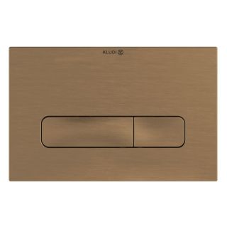 Клавиша смыва Kludi Unifix 30PP01N1 механическая брашированная бронза