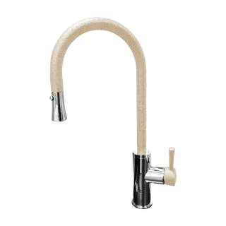 Смеситель для кухни GranFest  7652 песочный