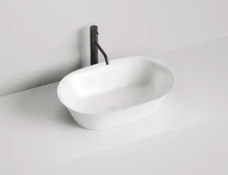 Накладная раковина Salini Mona S-Stone 110821MRH 60см RAL снаружи