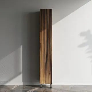 Шкаф-пенал подвесной AM.PM Gem M90CSL0306HF напольный левый орех 30 см