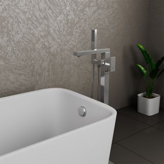 Напольный смеситель для ванны DQ Bayern.Liszt DA1516001 хром