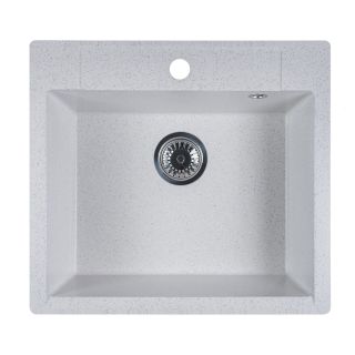 Мойка кухонная Reflexion Cubi 55-TN RX1555TN олово