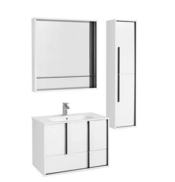 Шкаф Акватон Ривьера белый матовый 1A239203RVX20