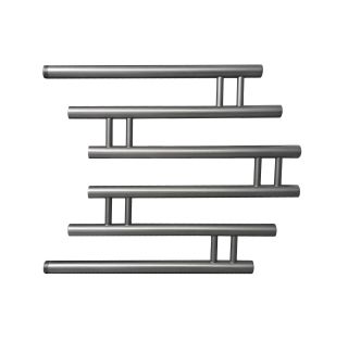 Полотенцесушитель водяной Indigo Zip FZW50-50GFM 50x50 см графит металлик