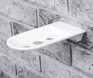 WasserKRAFT Kammel K-8369WHITE Мыльница решетка