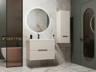 Подвесная тумба под раковину Style Line Матис ЛС-00002309 70 см кремовый