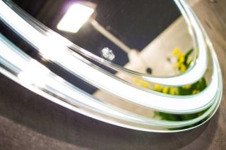 Зеркало с подсветкой Art&Max Romantic 80см AM-Rom-800-800-DS-F