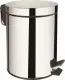 Ведро для мусора Aquanet 298620 12 л никель
