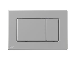 Кнопка управления AlcaPlast хром матовый M279