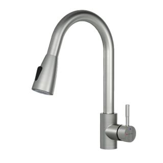 Смеситель для кухни Am.Pm X-Joy S F85B07511 с выдвижным изливом сатин