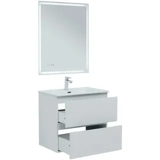 Тумба под раковину Aquanet Джейн 335423 70 см белый матовый