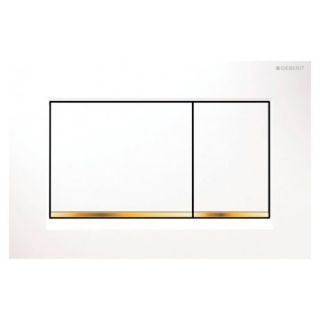 Кнопка смыва Geberit sigma 30 115.883.KK.1 белый/золото