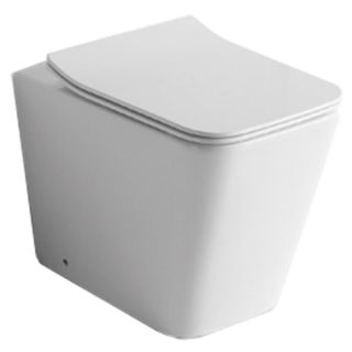 Унитаз CeramaLux NS-3170 пприставной с сиденьем Микролифт