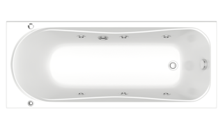 Акриловая ванна Bas Атланта 170x70 см без гидромассажа