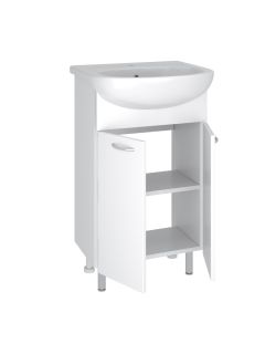 Тумба под раковину Runo  (под умывальник Уют 55) Уют 55 (00000000066)