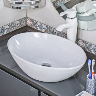 Накладная раковина Melana 320361-805 56см белый