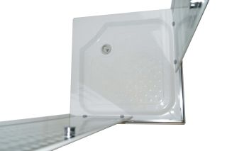 Душевой уголок Parly с поддоном 80x80см хром ZQ8111