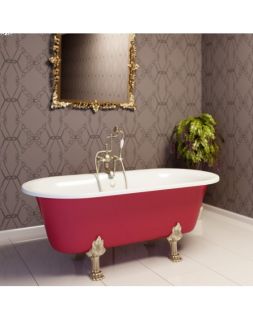 Ванна из искусственного камня Фэма Стиль Феррара на опорах 171x82 см