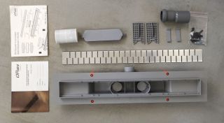 Душевой лоток Paini Medium CH650MN с рамкой 65см хром глянец