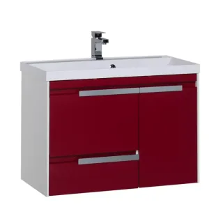 Тумба под раковину Aquanet Тиволи 180059 90 см бордо
