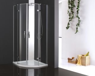 Душевой уголок Cezares BERGAMO-W-R-1-90-ARCO-C-Cr-R-IV