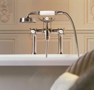 Смеситель для ванны Hansgrohe Montreux  16547820 Никель