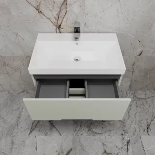 Напольная тумба под раковину Style Line Матис ЛС-00002435 70 см олива