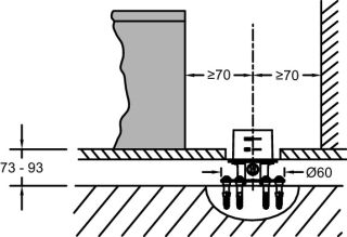 Скрытая часть Jacob Delafon 97904D-NF