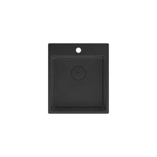 Кухонная мойка Lemark Janga 440 9932104 чёрный матовый