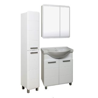 Зеркальный шкаф Runo  Эрика 70 (УТ000003320)