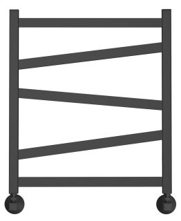 Полотенцесушитель водяной Point Феникс PN15156B П5 50x60см чёрный