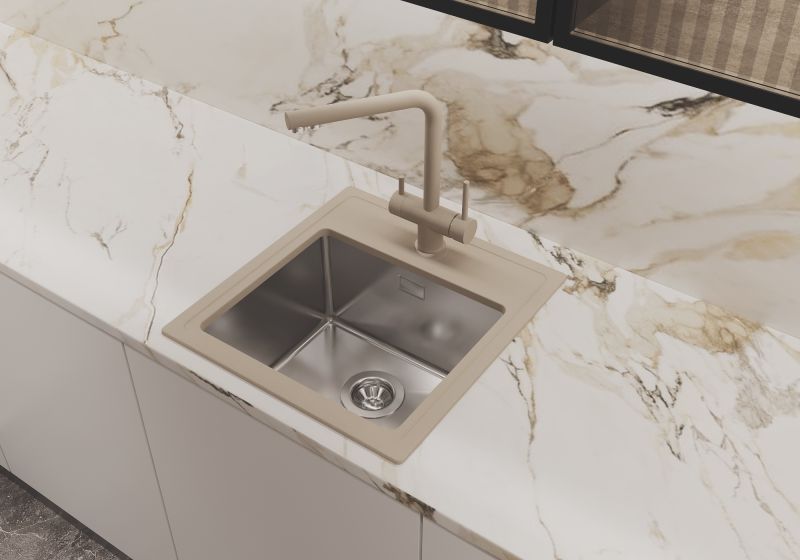 Кухонная мойка Florentina Комби 480 грей