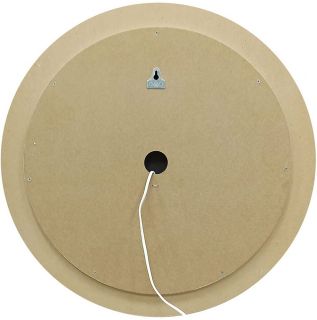 Зеркало с подсветкой Art&Max Napoli 80см серый матовый AM-Nap-800-DS-F