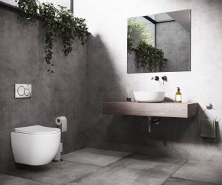 Подвесной унитаз Ceramica Nova Mia CN1805 безободковый белый