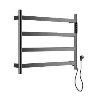 Полотенцесушитель электрический Wonzon & Woghand Essen WW-A404-GM 47x47 см тёмный графит