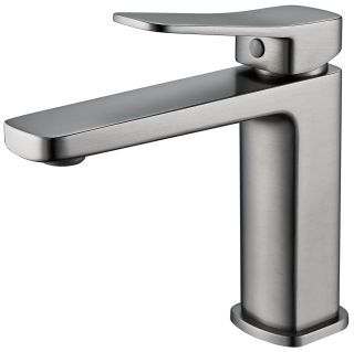 Смеситель для раковины Shevanik S9901T оружейная сталь