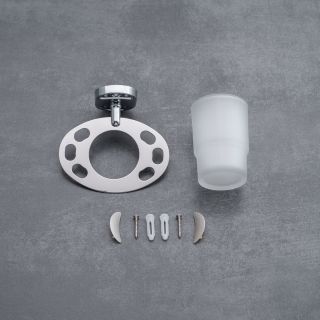 Стакан для зубных щёток РМС A6020-1 хром