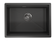 Мойка кухонная Granula 6045U, ЧЕРНЫЙ МАТОВЫЙ
