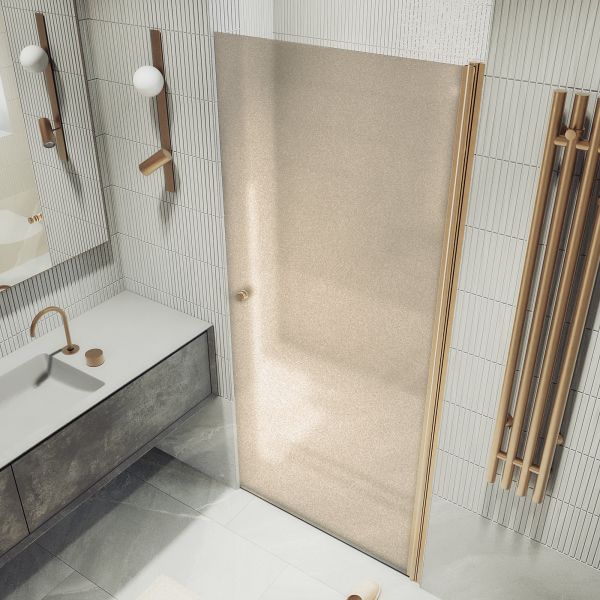 Душевая дверь MaybahGlass MGD-805-2 80см бронза